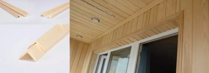 Balkong clapboard clapboard (66 bilder): Funksjoner av dekorasjonen av Eurogram og Wooden Clap, designalternativene for utformingen av den kledde balkongen 10003_41