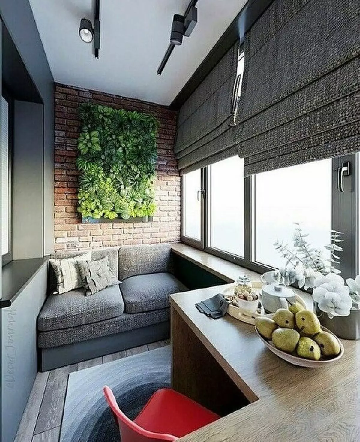 美丽的阳台（73张照片）：如何在公寓美丽的阳台上享受阳台？如何在里面放一个房间？如何装饰山寨的阳台？ 10006_56