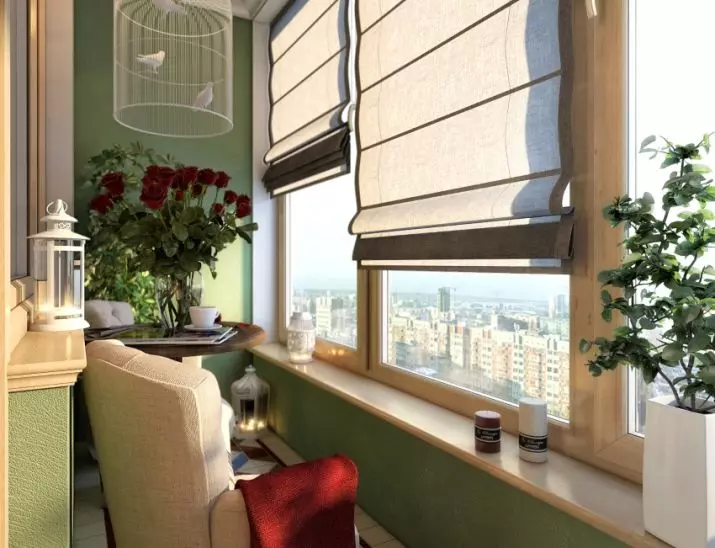 La conception d'un balcon étroit (46 photos): les idées de l'intérieur de balcon dans l'appartement et de la maison. Options pour terminer un long balcon à l'intérieur. Comment l'équiper? 10011_17