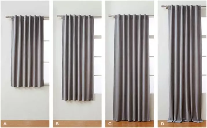 陽台上的窗簾（115張照片）：陽台窗簾設計的想法。如何掛漂亮的窗簾？光篷布窗簾和其他選擇設計 10025_54