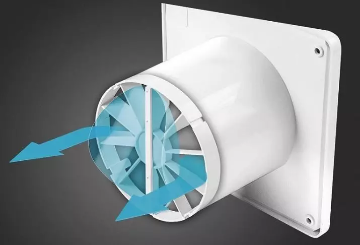 Navijači za kupaonicu: tihi izduvni modeli s provjerom ventila i senzorom vlage, ostalim modelima za crtanje, njihove veličine 10047_63