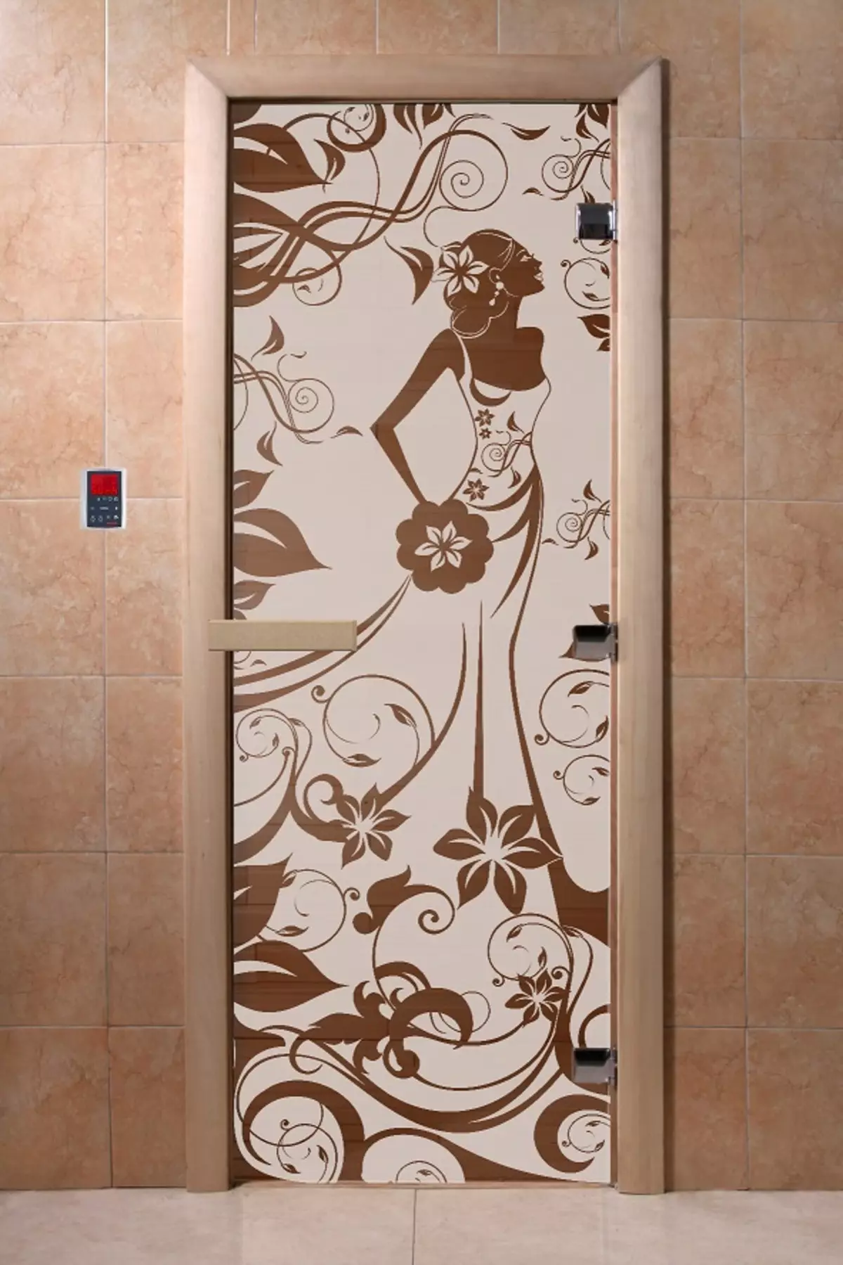 Plastic doors in the bathroom: pros and cons of PVC doors to the bathroom, selection of plastic doors 10056_26