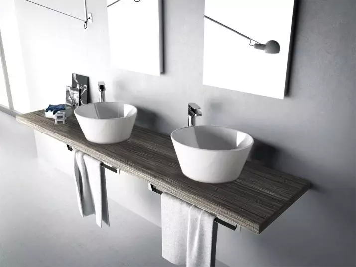 Santehnika vannas istabai (63 fotogrāfijas): elite itāļu un vācu santehnika par vannas istabu, pārskats par IKEA zīmolu un citiem 10057_23
