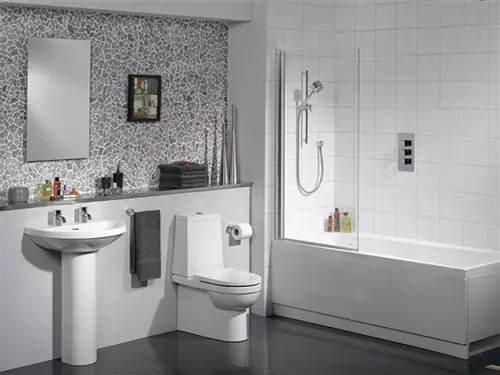 Víz a fürdőszobák számára (63 fotó): Elite olasz és német vécé a fürdőszoba, áttekintése az IKEA márka és egyéb 10057_56
