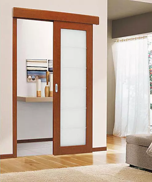 Schiebetüren im Badezimmer (42 Fotos): Türen und Coupé, Tipps zur Auswahl von Interroom-Türen im Badezimmer 10059_16