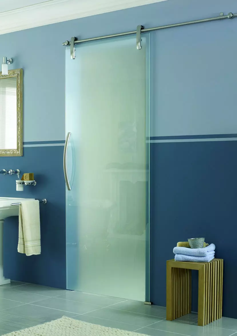 Porte scorrevoli in bagno (42 foto): porte e coupé, consigli per la scelta delle porte intercordano in bagno 10059_19