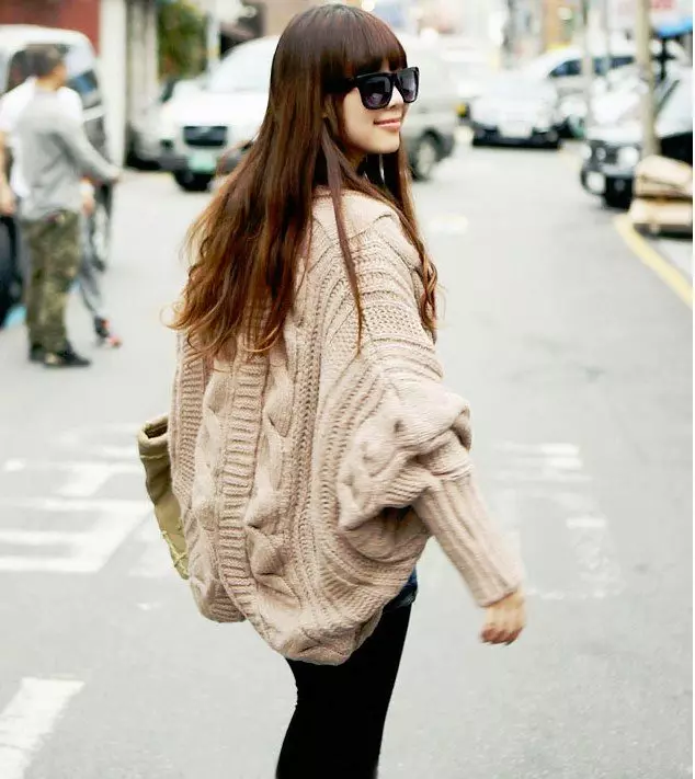 Woolen Sweater (47 Foto): Dari Wool Camel, Merino 1006_29