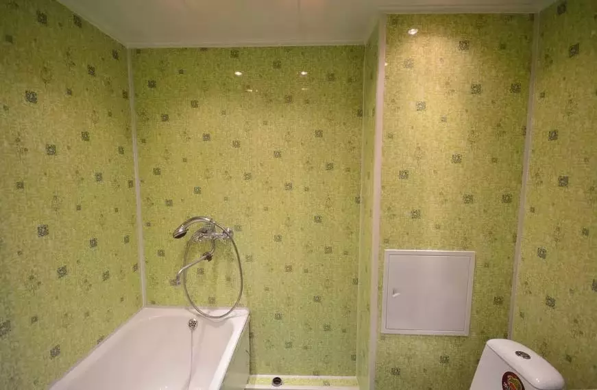 แผงห้องน้ำ (90 รูป): จบด้วยแผงอะคริลิคทนความชื้นสไลด์ Aquapanel พร้อมรูปวาดความคิดเห็น 10075_20