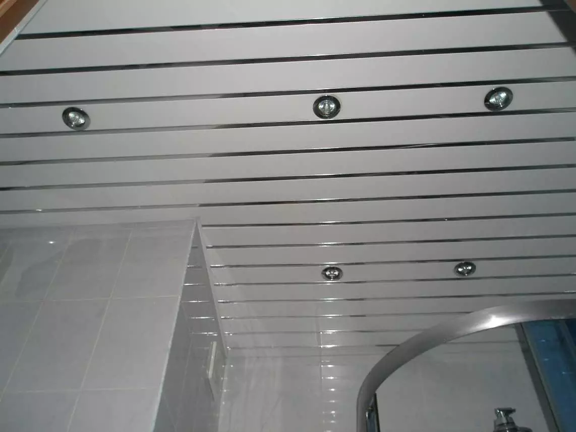 Paneles de baño (90 fotos): Acabado con paneis acrílicos resistentes á humidade, deslizante aquapanel con debuxo, comentarios 10075_38