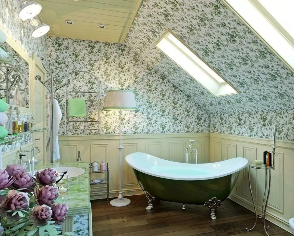 Painéis de casa de banho (90 fotos): Acabamento com painéis acrílicos resistentes a umidade, Aquapanel deslizante com desenho, Reviews 10075_73