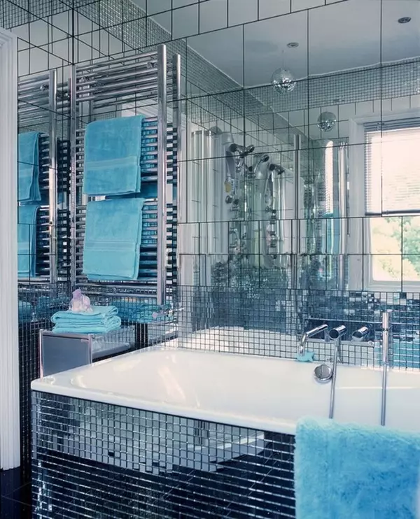 Tấm phòng tắm (90 ảnh): Hoàn thiện với các tấm acrylic chịu độ ẩm, trượt Aquapanel với bản vẽ, đánh giá 10075_84