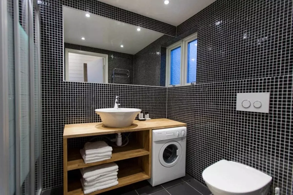 Столешница в маленькую ванную. Санузел в современном стиле. Интерьер ванной комнаты с туалетом. Ванная комната со столешницей. Ванные комнаты со стиральной машиной.