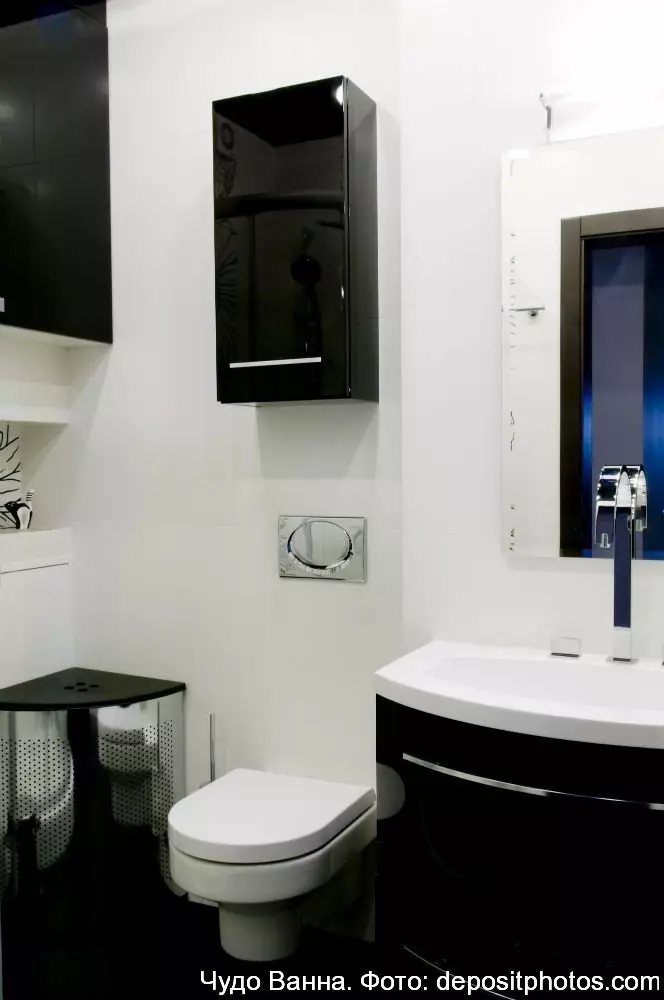 Khrushchev（75枚の写真）にある浴室を組み合わせた浴室：トイレと組み合わせた小さなお風呂のデザイン。部屋はどんなサイズですか？洗濯機が付いているバスルームのインテリアデザインのアイデア 10081_71