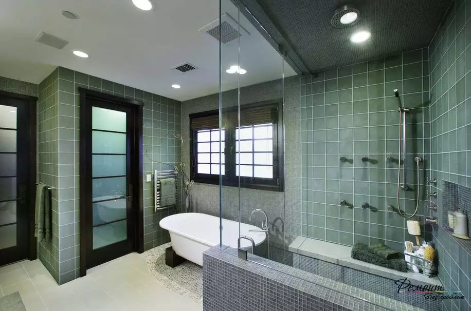 Kylpyhuoneen ja WC: n ovet (81 valokuvaa): Mikä on parempi laittaa huoneeseen? Kuinka valita ovet kylpyhuoneelle? Yleiskatsaus muovi- ja liukumalleista, leveydestä ja muista ovien ulottuvuuksista 10083_71
