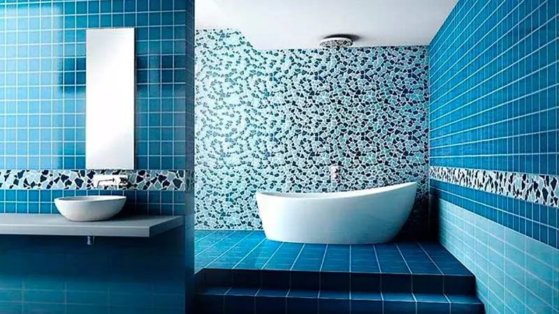 バスルーム用ブルータイル（50枚）：バスルームの青の陶磁器壁タイル、ラグーナコレクション、ロシアからのその他のシリーズ 10107_28