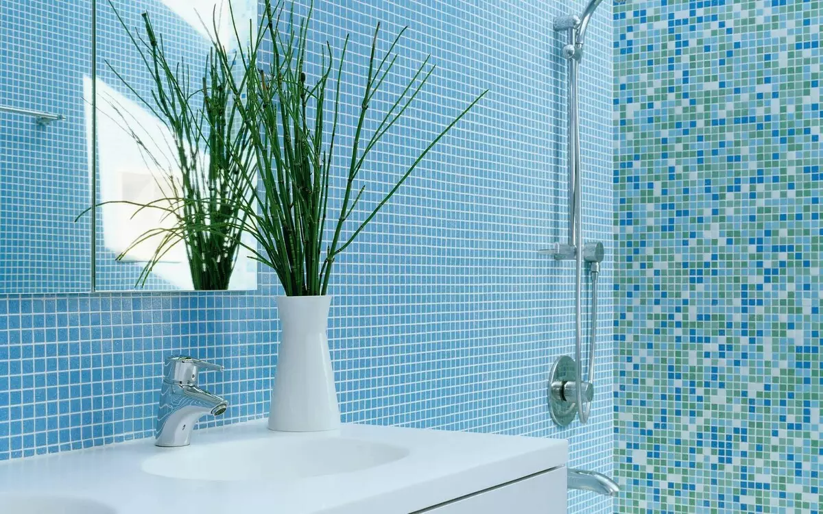 Plave pločice za kupaonicu (50 slike): Zidne keramičke pločice plave u kupatilu, Laguna prikupljanje i druge serije iz Rusije 10107_33