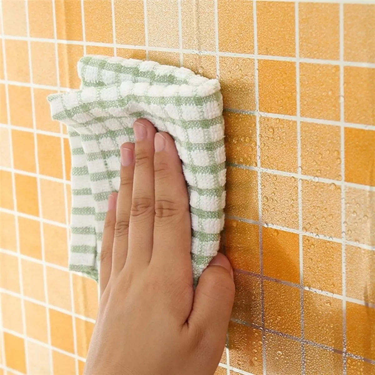 Filem pelekat diri untuk bilik mandi: Ciri-ciri filem PVC untuk bilik, hiasan dinding dengan filem vinil kalis air 10111_17