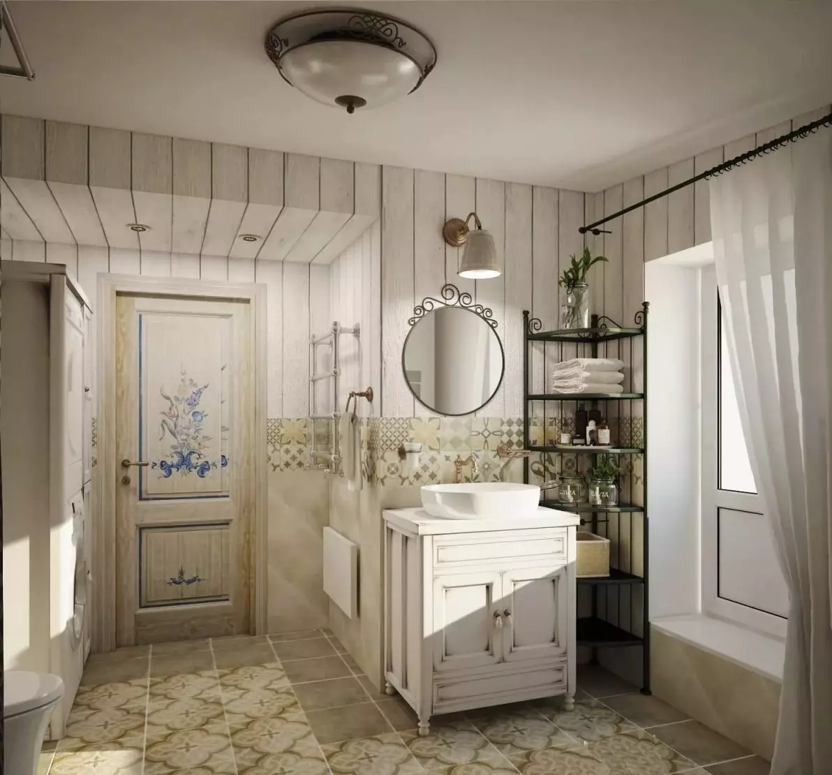 Ruskea laatta kylpyhuoneessa (66 kuvaa): keraamiset ja muut laatat ruskeat sävyt kylpyhuoneessa 10113_66