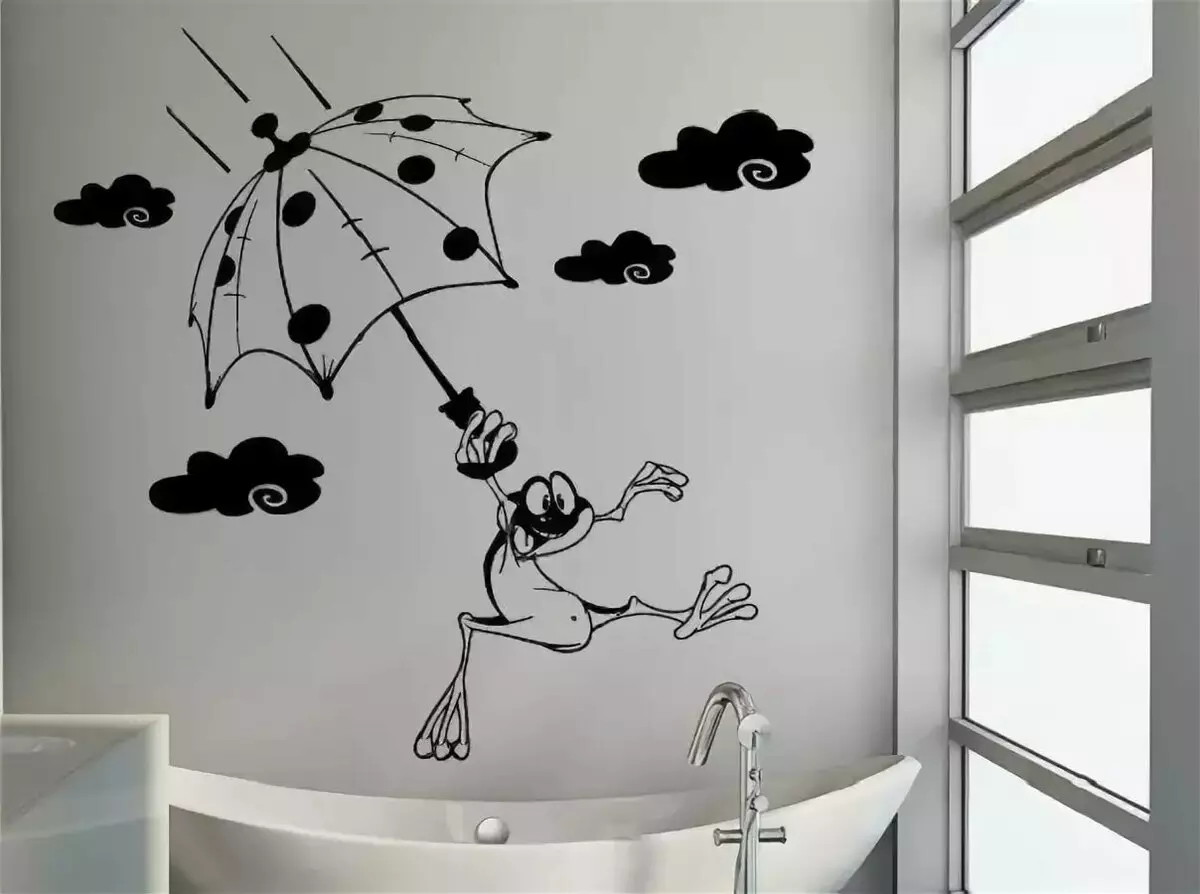 瓷磚浴室的貼紙：衛生間瓦片上的乙烯基貼紙和其他裝飾牆壁貼紙 10122_3