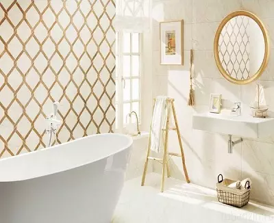 Poolse badkamer tegels: kenmerken van keramische tegels uit Polen voor de badkamer. Hoe een tegel en andere tegel te kiezen? 10123_12