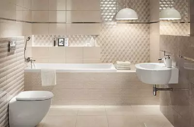 Puolan kylpyhuone laatat: Keraamisten laattojen ominaisuudet Puolasta kylpyhuoneeseen. Kuinka valita laatta ja muu laatta? 10123_22