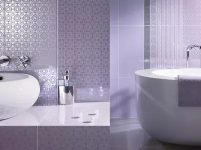 Tiles kamar mandi Polandia: Fitur ubin keramik ti Polandia pikeun kamar mandi. Kumaha milih ubin sareng ubin sanés? 10123_7