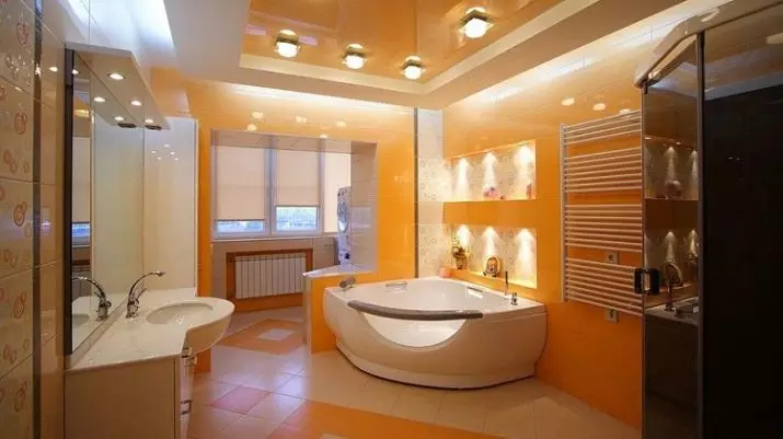 Vegglamper på badet: LED og andre fuktighetsbeskyttelseslamper på veggen. Grad av beskyttelse av fuktsikker lamper 10130_21
