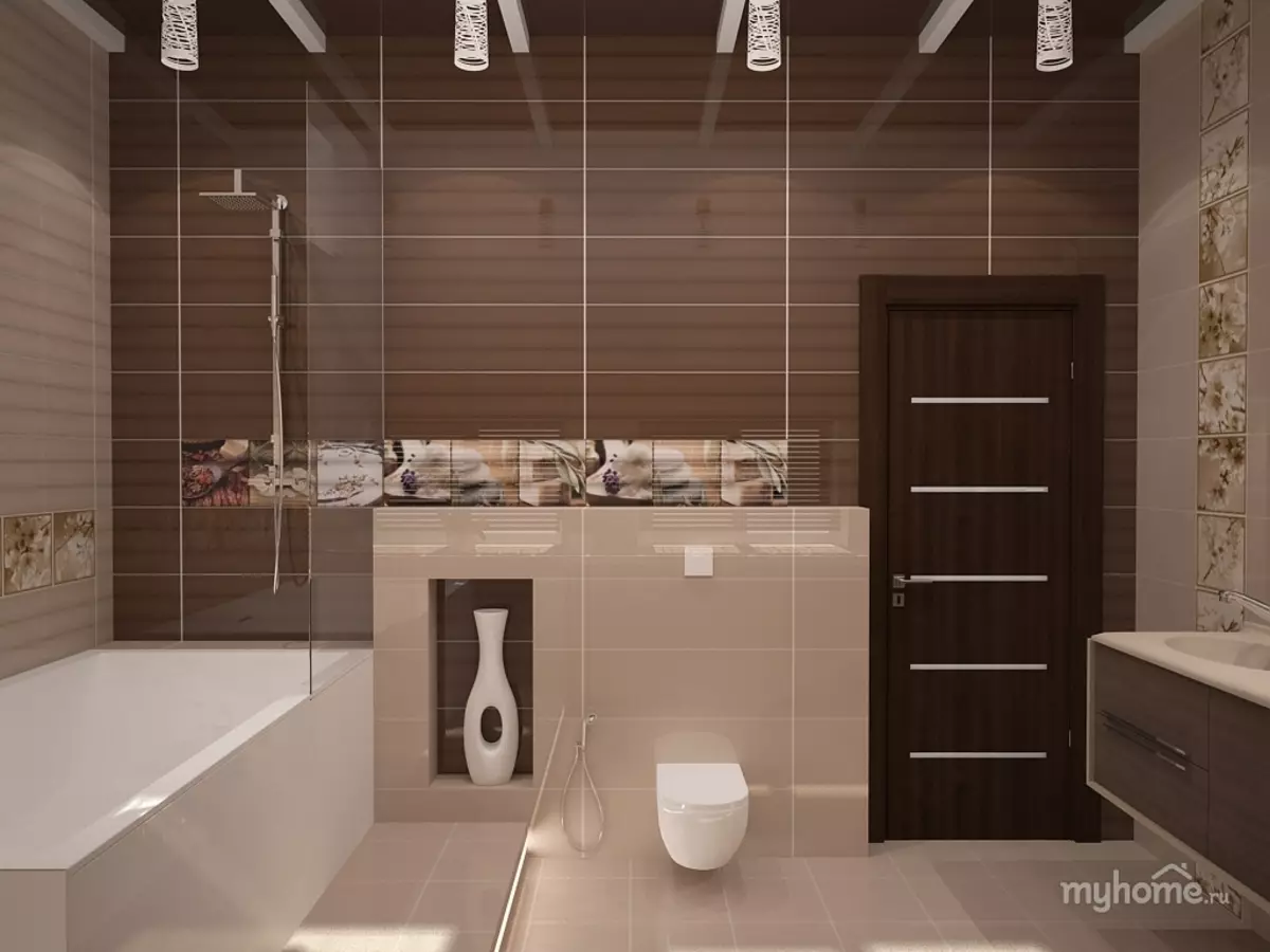 Коричневая ванная купить. Ванная комната коричневый. Бело коричневая ванная комната. Ванная в коричневом цвете. Ванная комната с коричневой плиткой.