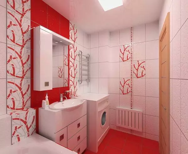 욕실 디자인 4 평방 미터입니다. M (97 사진) : 작은 방의 현대적인 인테리어 디자인 4 평방 미터, 계획 아이디어 10139_41