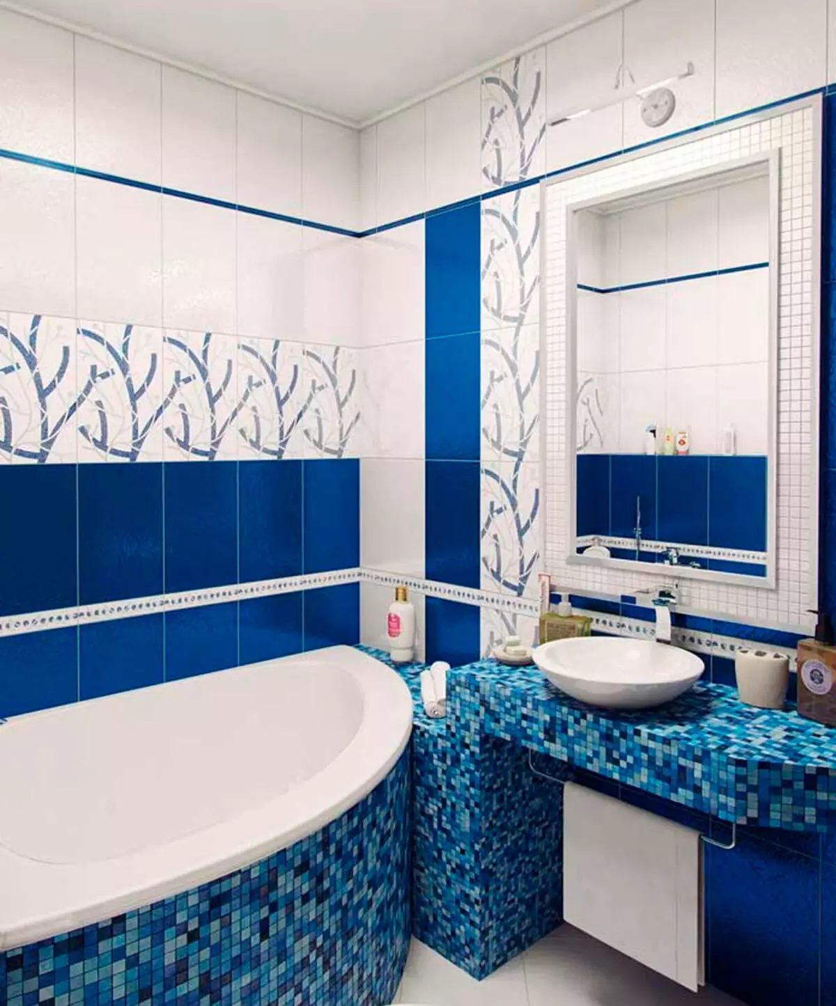 الحمام في خروتشوف (97 صور): ليتل تصميم الغرف، خيارات التشطيب، غرفة ستاندرد الصغيرة أمثلة الداخلية 10144_70