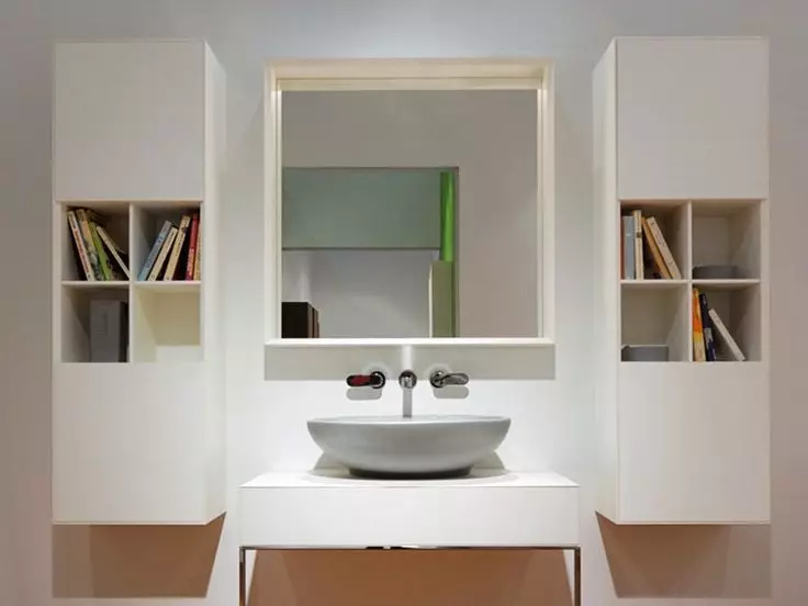 バスルームデザイン（170写真）：プロジェクト2021とインテリアデザインのアイデア。部屋に装飾する方法デザイナーからの取り決めのためのシンプルでエリートのオプション 10147_134