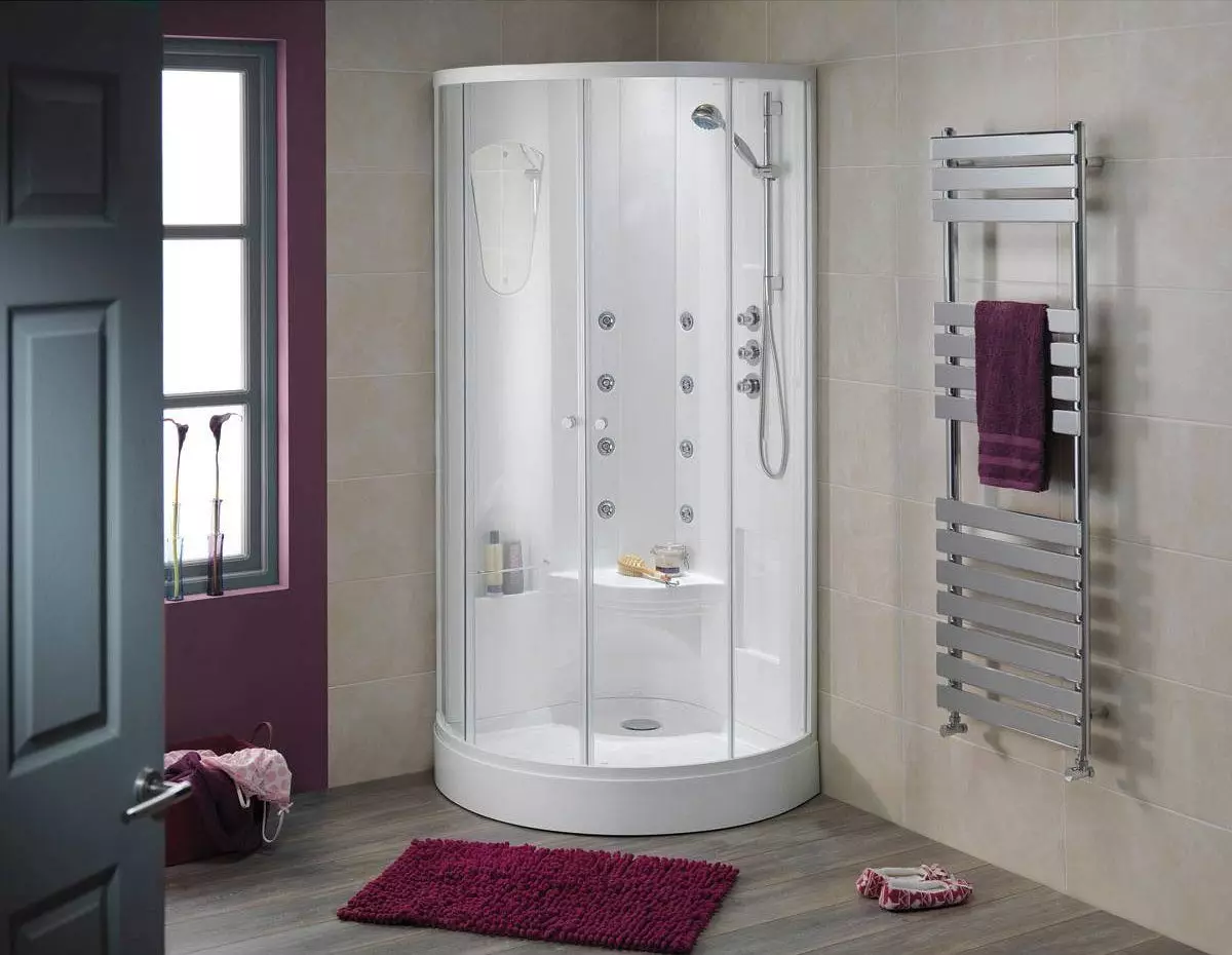 Дизајн купатила (170 фотографија): Пројекти 2021 и идеје за дизајн ентеријера. Како опремити собу? Једноставне и елитне опције за аранжман од дизајнера 10147_145