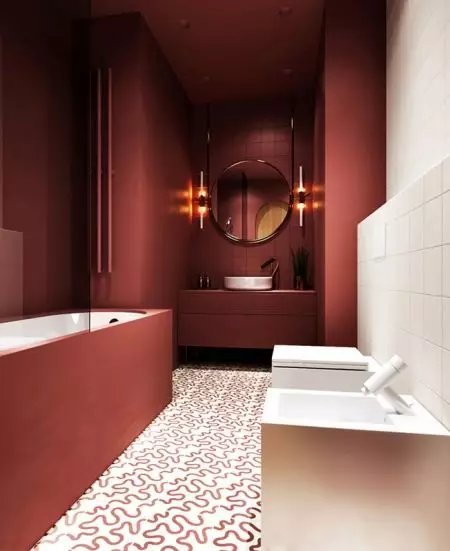 Дизайн на баня (170 снимки): Проекти 2021 и идеи за интериорен дизайн. Как да оборудвате стаята? Прости и елитни опции за подреждане от дизайнери 10147_163