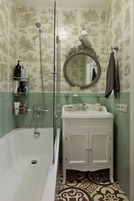 Дизајн купатила (170 фотографија): Пројекти 2021 и идеје за дизајн ентеријера. Како опремити собу? Једноставне и елитне опције за аранжман од дизајнера 10147_164