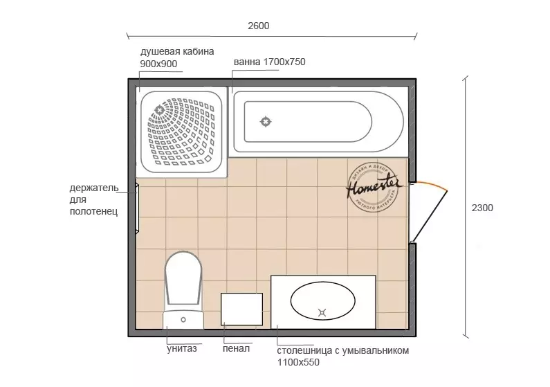 Дизајн купатила (170 фотографија): Пројекти 2021 и идеје за дизајн ентеријера. Како опремити собу? Једноставне и елитне опције за аранжман од дизајнера 10147_7