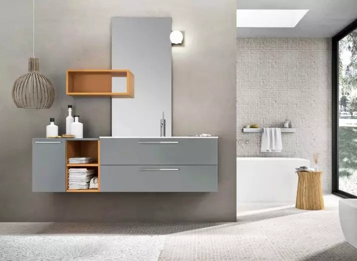 Badstände: Sorten Badezimmertische, Ikea-Markenübersicht und andere, Holzständer und andere 10150_38