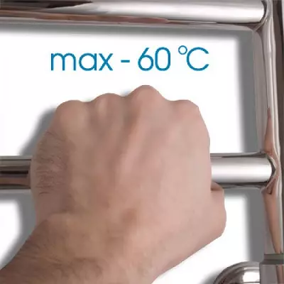 Elektriske håndklædeskinner til badeværelset: modeller med termostat og uden. Hvordan vælger du en slange? Ejerskabsanmeldelser 10151_47