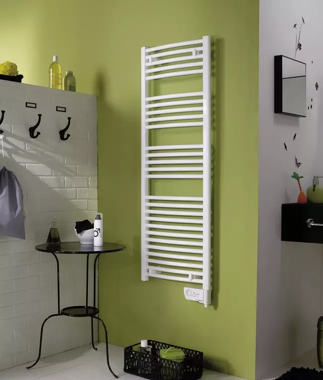 Elektriske håndklædeskinner til badeværelset: modeller med termostat og uden. Hvordan vælger du en slange? Ejerskabsanmeldelser 10151_64