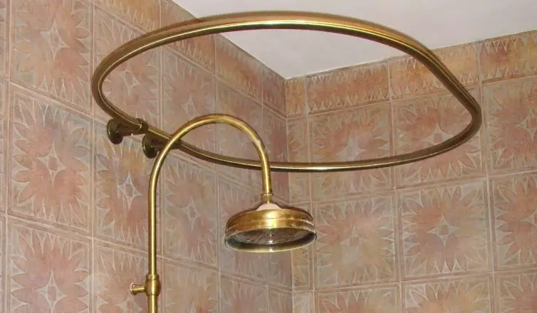 Półokrągły i okrągłe rdzenie do łazienki: Radius Rod do zasłon w łazience i innych typach posiadaczy 10158_7