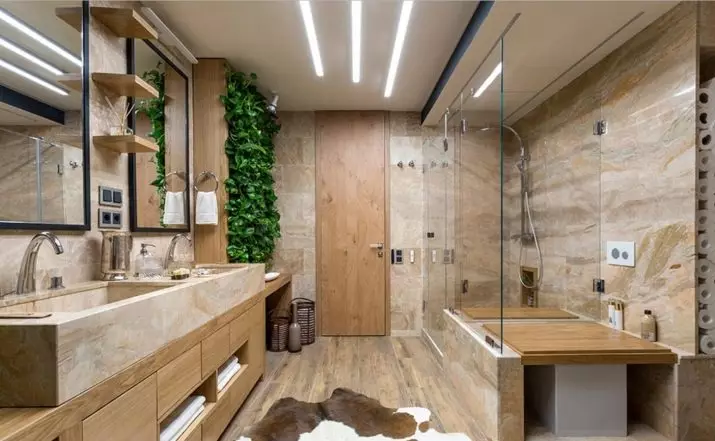 Tillbehör i badrummet (107 bilder): Typer och uppsättningar för badrummet, val av tillbehör, marmorbadtillbehör från Italien, exempel från IKEA och andra 10160_69