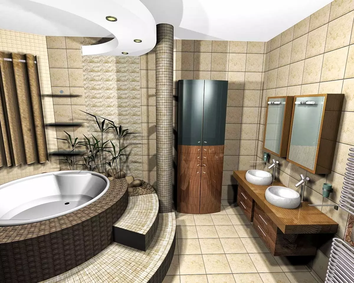 बाथरूम मध्ये अॅक्सेसरीज (107 फोटो): स्नानगृह साठी प्रकार आणि संच, सुटे निवड, इटली पासून संगमरवरी स्नानगृह सुटे, आयकेइए आणि इतर उदाहरणे 10160_90
