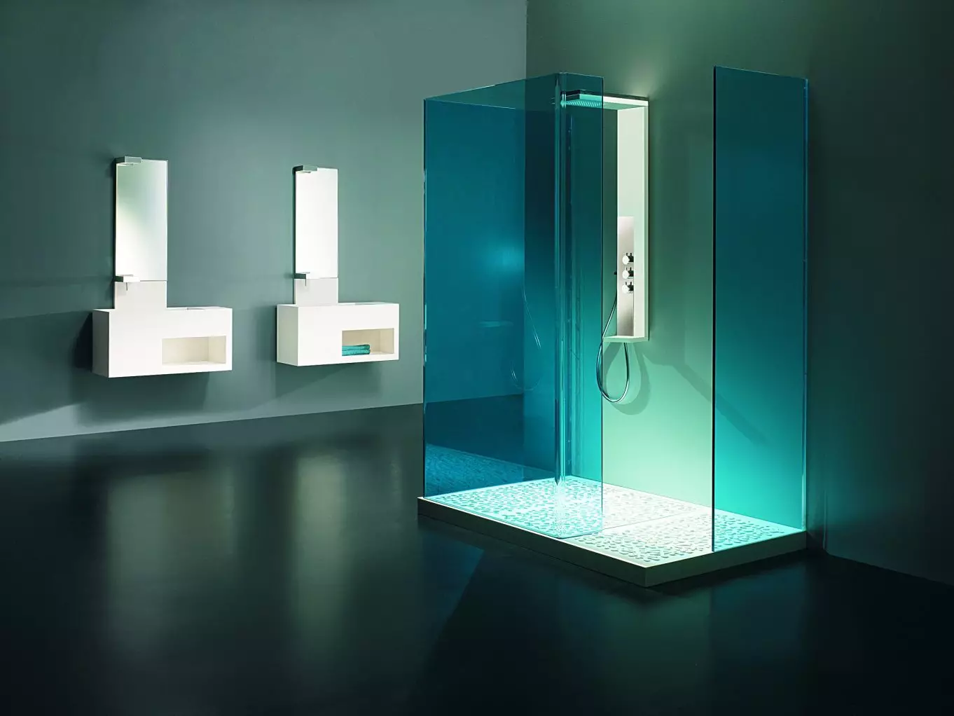 Łazienka (165 zdjęć): wanna i prysznic w jednym pokoju. Piękne i stylowe przykłady. Wybieramy organizatora. Opcje ergonomii, projektowanie 10167_102