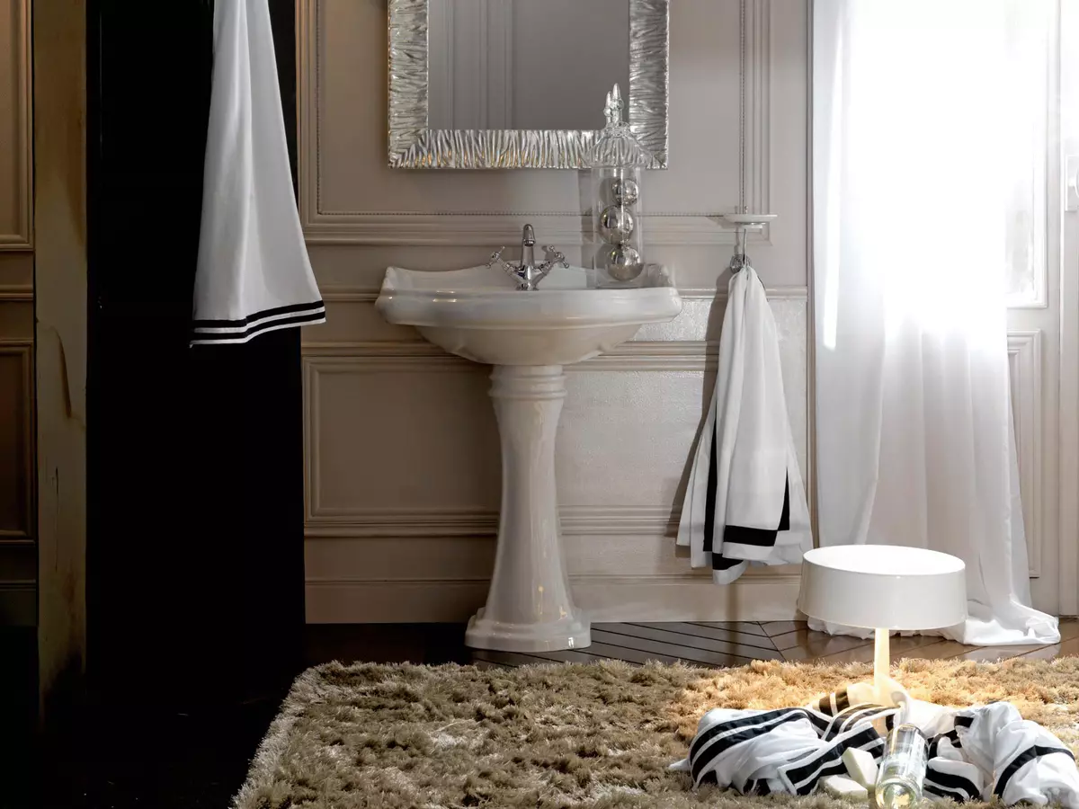 Badkamer (165 foto's): bad en douche in één kamer. Mooie en stijlvolle voorbeelden. We kiezen de organisator. Ergonomie opties, ontwerp 10167_114