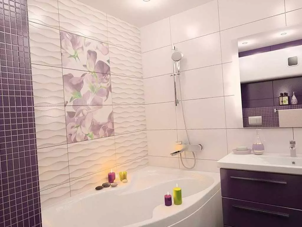 Fürdőszoba (165 fotók): Bath és zuhanyzó egy szobában. Gyönyörű és stílusos példák. A szervezőt választjuk. Ergonómia lehetőségek, tervezés 10167_14