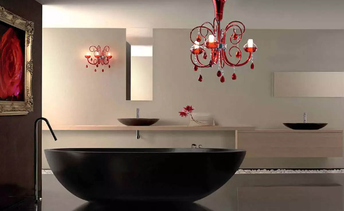 Badkamer (165 foto's): bad en douche in één kamer. Mooie en stijlvolle voorbeelden. We kiezen de organisator. Ergonomie opties, ontwerp 10167_157