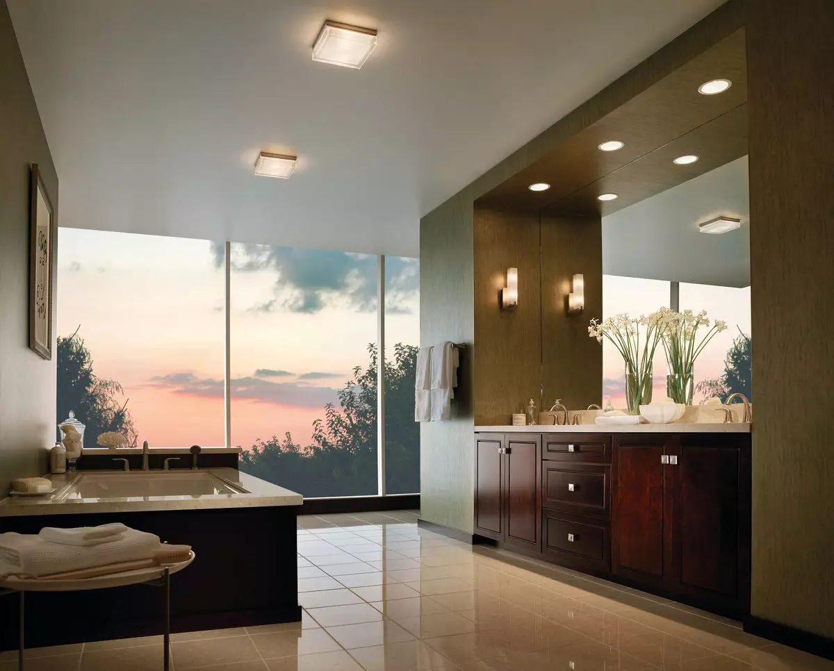 Łazienka (165 zdjęć): wanna i prysznic w jednym pokoju. Piękne i stylowe przykłady. Wybieramy organizatora. Opcje ergonomii, projektowanie 10167_159