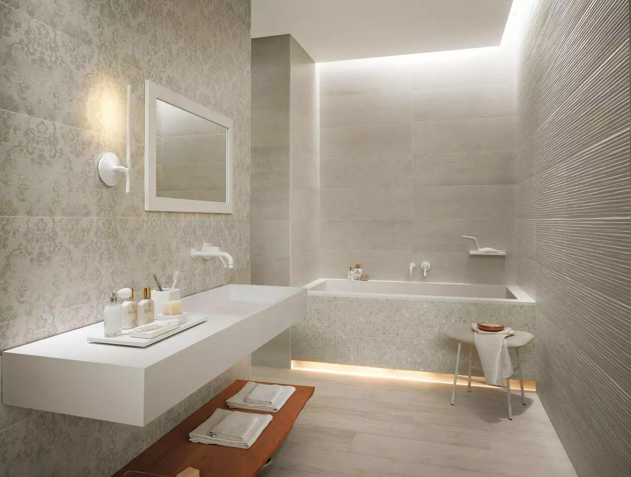 حمام (165 صورة): حوض استحمام ودش في غرفة واحدة. أمثلة جميلة وأنيقة. نختار المنظم. خيارات بيئة العمل، التصميم 10167_36