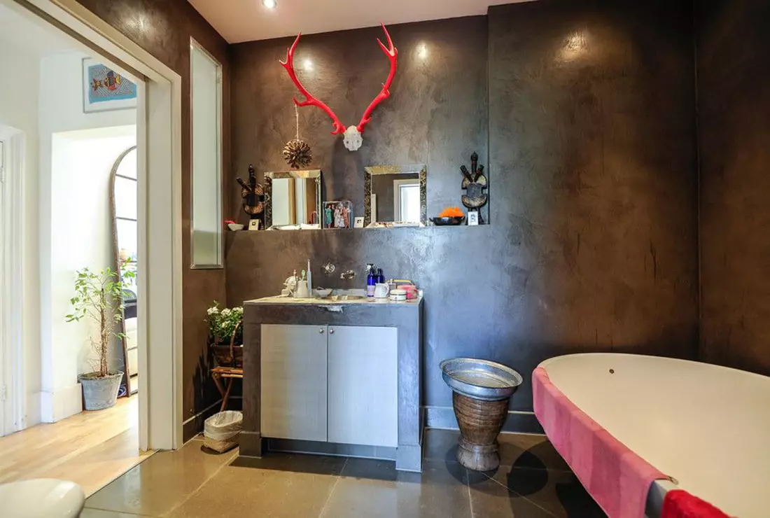 Badkamer (165 foto's): bad en douche in één kamer. Mooie en stijlvolle voorbeelden. We kiezen de organisator. Ergonomie opties, ontwerp 10167_50