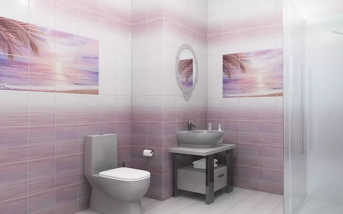 Fürdőszoba (165 fotók): Bath és zuhanyzó egy szobában. Gyönyörű és stílusos példák. A szervezőt választjuk. Ergonómia lehetőségek, tervezés 10167_59