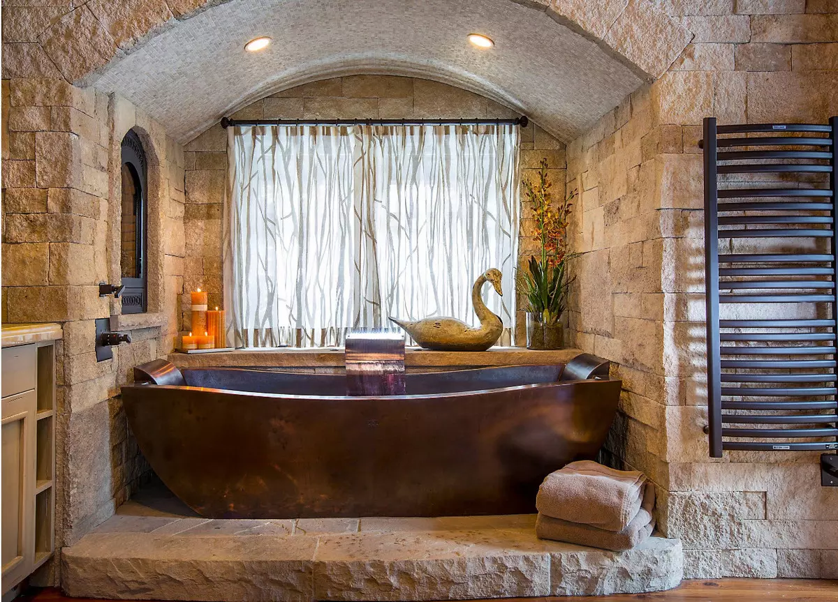 حمام (165 صورة): حوض استحمام ودش في غرفة واحدة. أمثلة جميلة وأنيقة. نختار المنظم. خيارات بيئة العمل، التصميم 10167_63